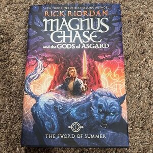 Magnus Chase and the Gods of Asgard HC Book by Rick Riordan The Sword of Summer